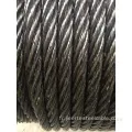 Corde métallique en acier galvanisé 6x19